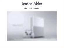 Tablet Screenshot of jensenabler.com